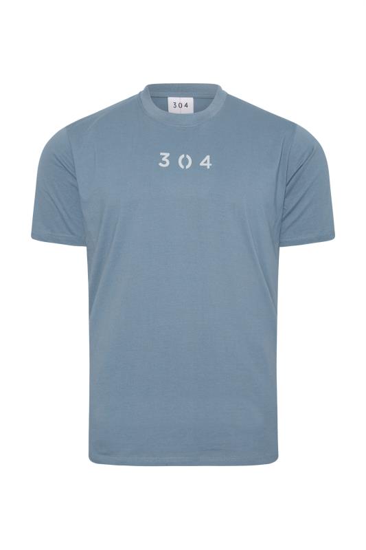 304 CLOTHING Big & Tall Blue Core T-Shirt 3
