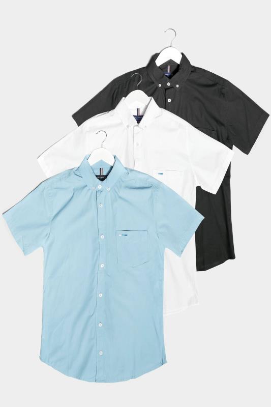 BadRhino Multi 3 Pack Cotton Poplin Short Sleeve Shirts_A1.jpg