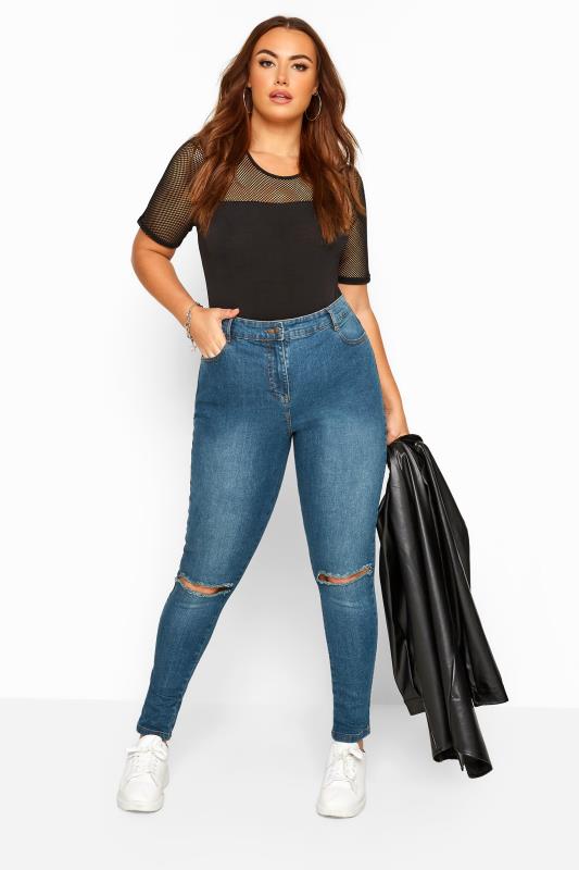 ripped jeans plus size uk