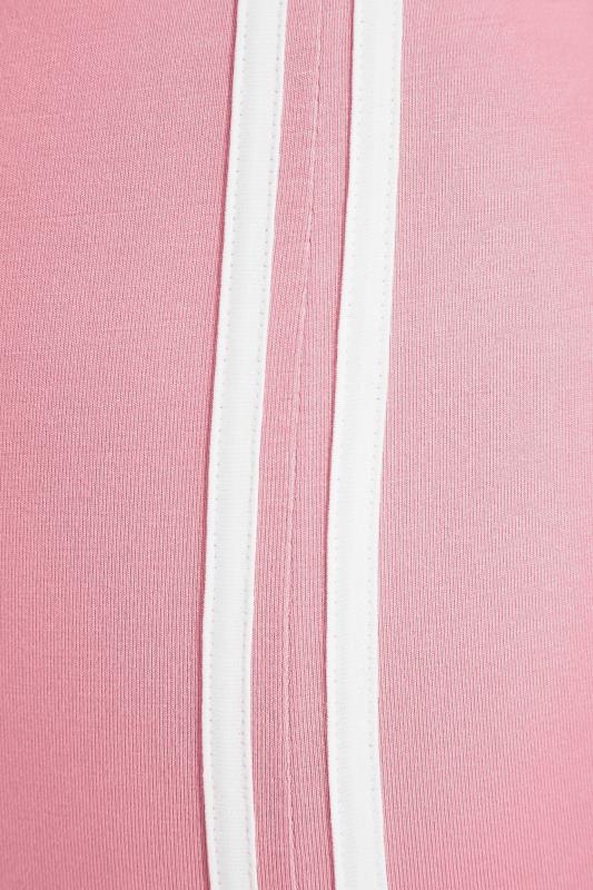 Curve Pink Double Side Stripe Cycling Shorts 3