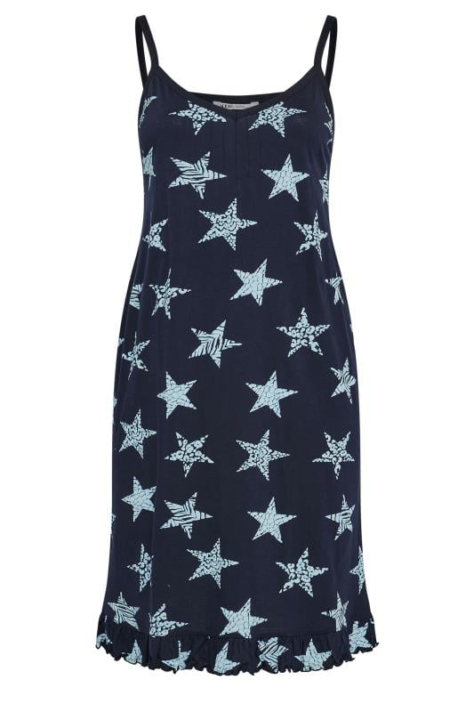 Navy star print dress hotsell