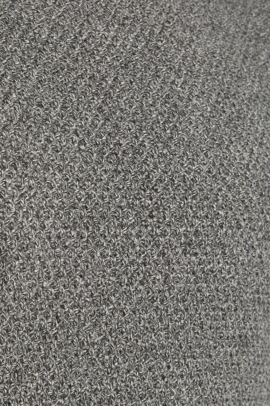 Big & Tall SUPERDRY Grey Knitted Jumper | BadRhino 3