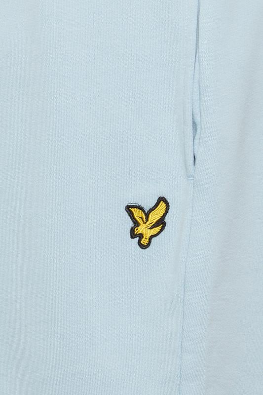 LYLE & SCOTT Big & Tall Opal Blue Jogger Shorts | BadRhino 6