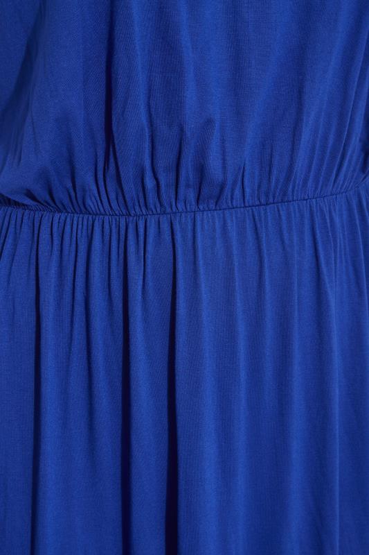 YOURS LONDON Plus Size Cobalt Blue Pocket Dress | Yours Clothing 6