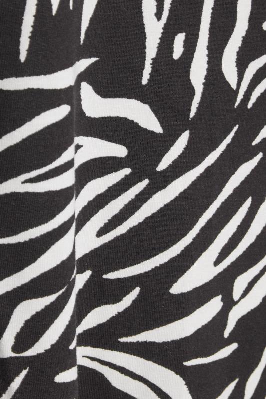Curve Black Zebra Print Cold Shoulder Top_S.jpg