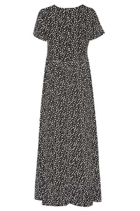 LTS Black Dalmatian Print Midaxi Dress_bk.jpg