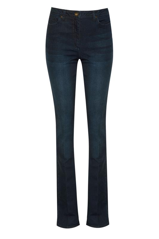 LTS Tall Indigo Blue Shaper Bootcut Jeans 1