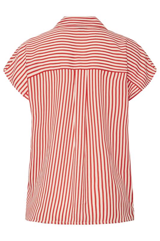 LTS Tall Women's Red Stripe Print Shirt | Long Tall Sally 7