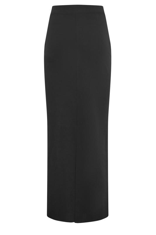 LTS Tall Black Maxi Scuba Tube Skirt | Long Tall Sally 5
