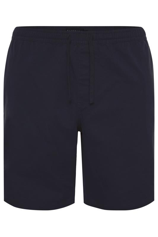BadRhino Navy Blue Elasticated Waist Chino Shorts | BadRhino 6