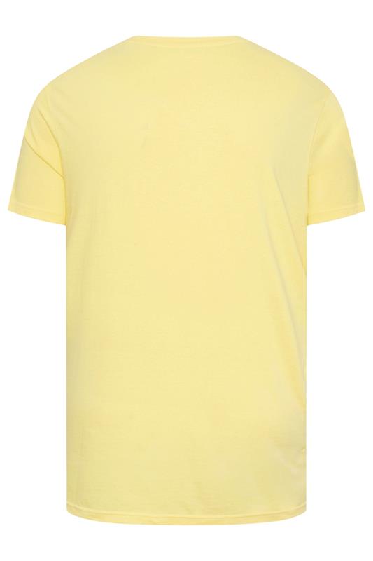 BadRhino Big & Tall 5 PACK Yellow/Green/Blue/Red/White Extra Long T-Shirts | BadRhino 8