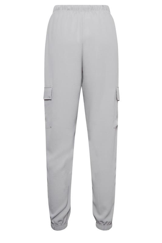 LTS Tall Women's Grey Cuffed Utility Trousers | Long Tall Sally 6