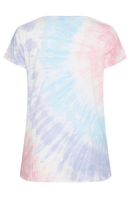 Multicoloured Tie Dye Short Sleeve T-Shirt_BK.jpg