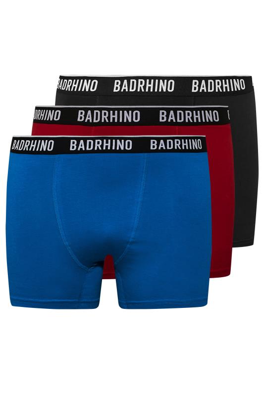 BadRhino Big & Tall 3 PACK Black Boxers 4
