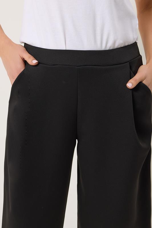 LTS Tall Women's Black Barrel Leg Trousers | Long Tall Sally 4