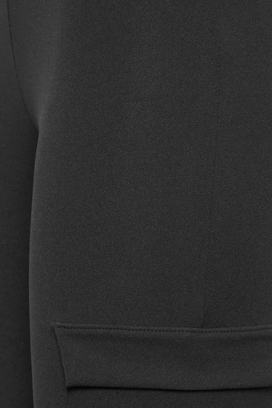 PixieGirl Black Skinny Stretch Cargo Trousers | PixieGirl 3