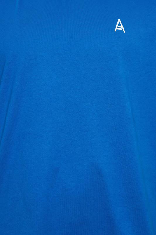 STUDIO A Big & Tall Cobalt Blue T-Shirt | BadRhino 2
