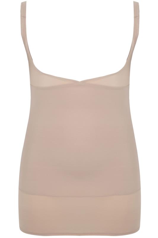 Curve Nude Underbra Smoothing Slip Dress With Firm Control 2