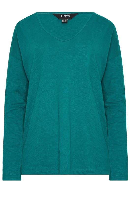 LTS Tall Women's 2 PACK Teal Blue & Purple Long Sleeve T-Shirts | Long Tall Sally 7