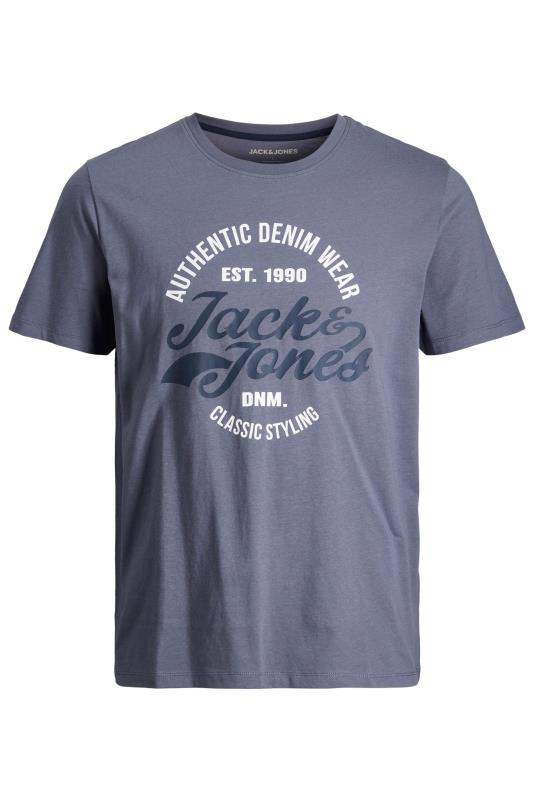  Grande Taille JACK & JONES Blue Brat T-Shirt