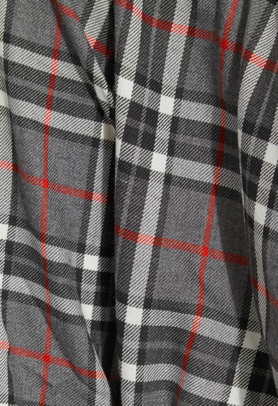 Curve Grey Checked Waterfall Jacket 5