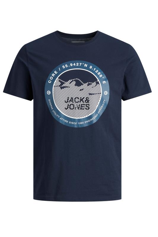 JACK & JONES Navy Bilo T-Shirt_F.jpg