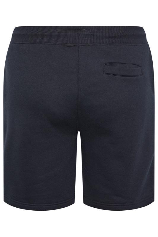 BadRhino Big & Tall Navy Blue Jogger Shorts | BadRhino 6