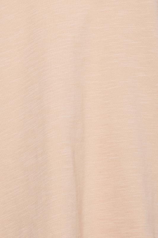 M&Co Blush Pink Collared Long Sleeve Cotton Top | M&Co 5