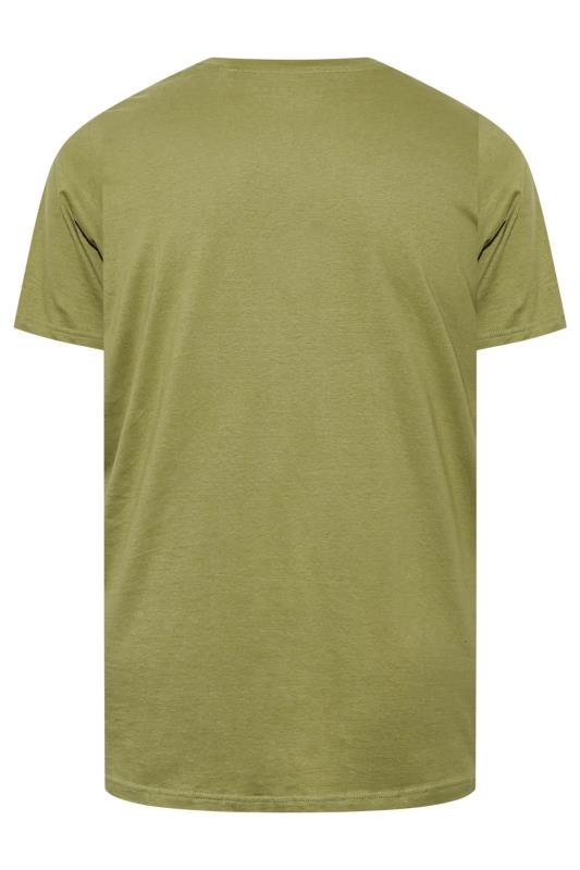 BadRhino Big & Tall Green Off Road T-Shirt 3