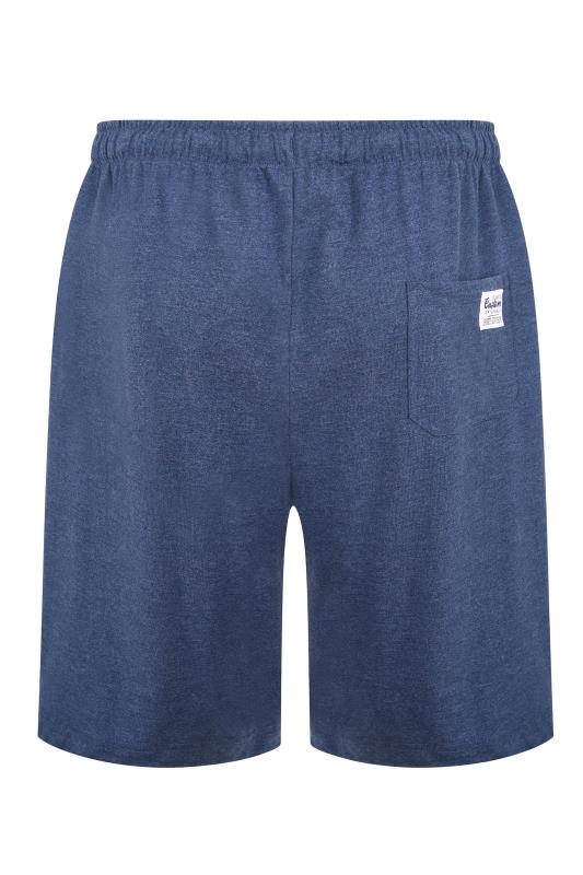 ED BAXTER Big & Tall Blue Varsity Shorts 4