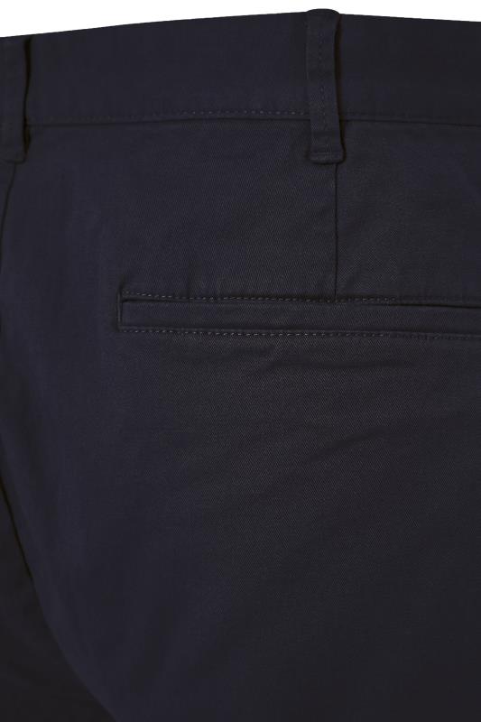 BadRhino Navy Blue Stretch Chino Shorts | BadRhino 4