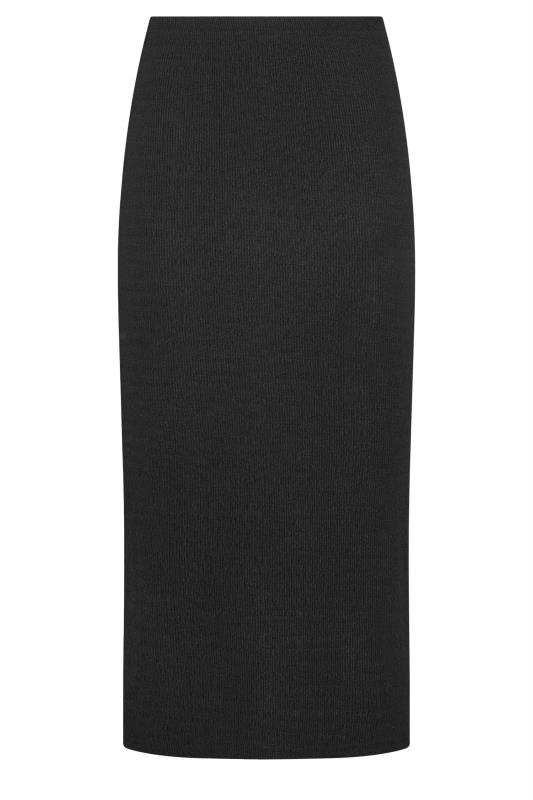 LTS Tall Black Textured Tube Skirt | Long Tall Sally 4