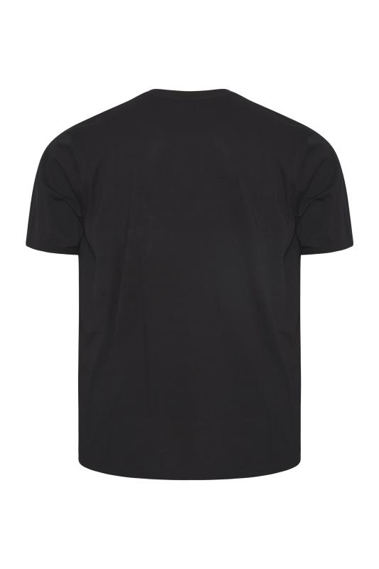 U.S. POLO ASSN. Big & Tall Black Heritage T-Shirt 4