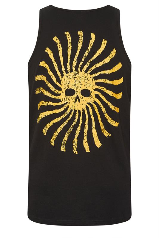 BadRhino Big & Tall Black 'Chasing The Sun'  Vest | BadRhino 8