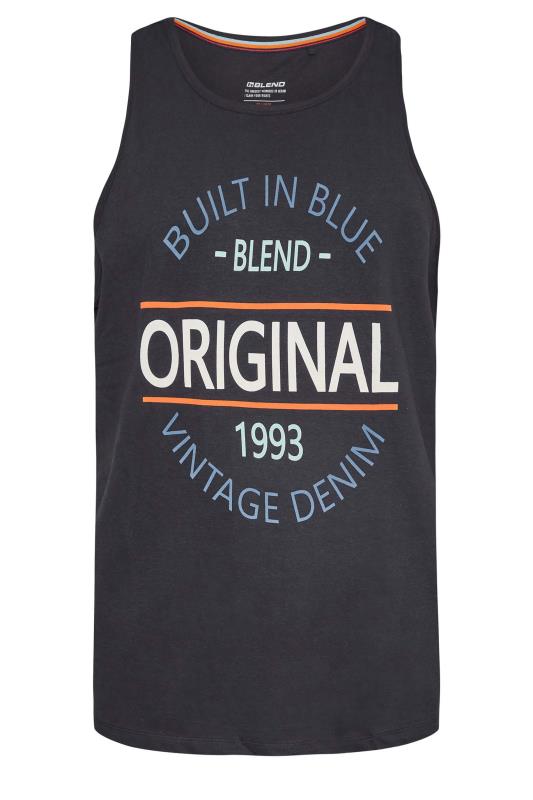 BLEND Big & Tall Black Original Vest 3
