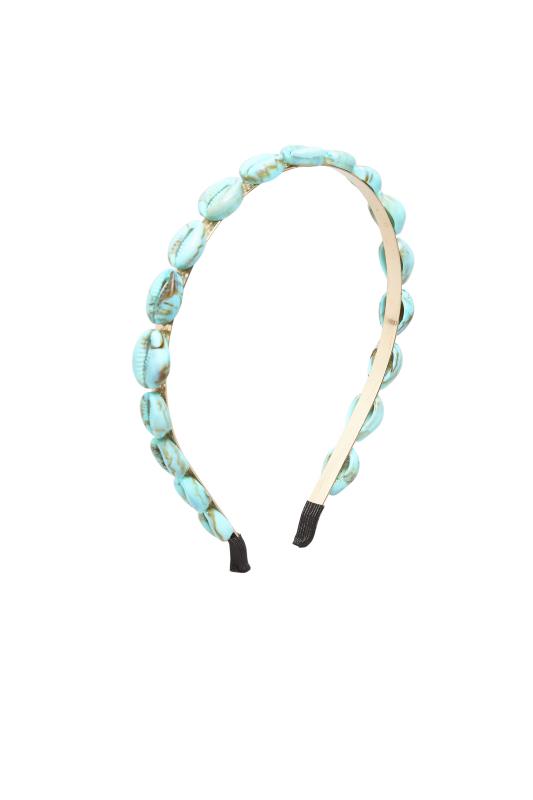 Blue Shell Chain Headband 4