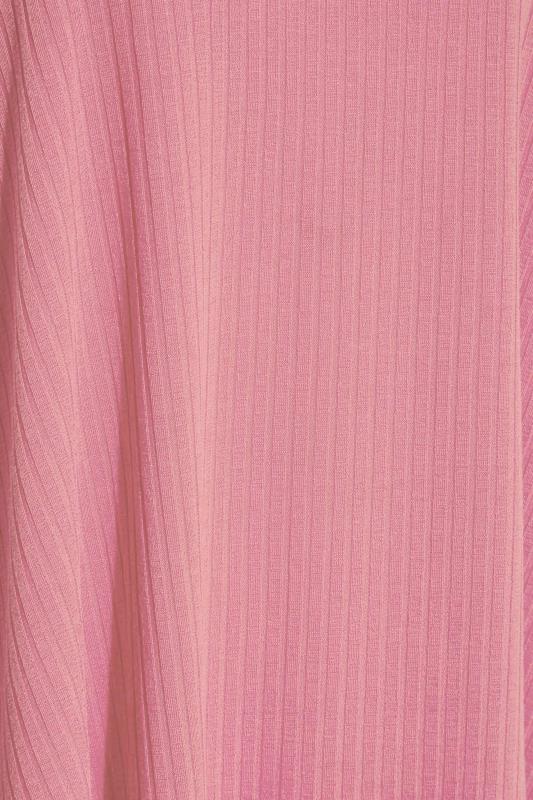 LTS Pink Rib Swing Cami Top | Long Tall Sally 5