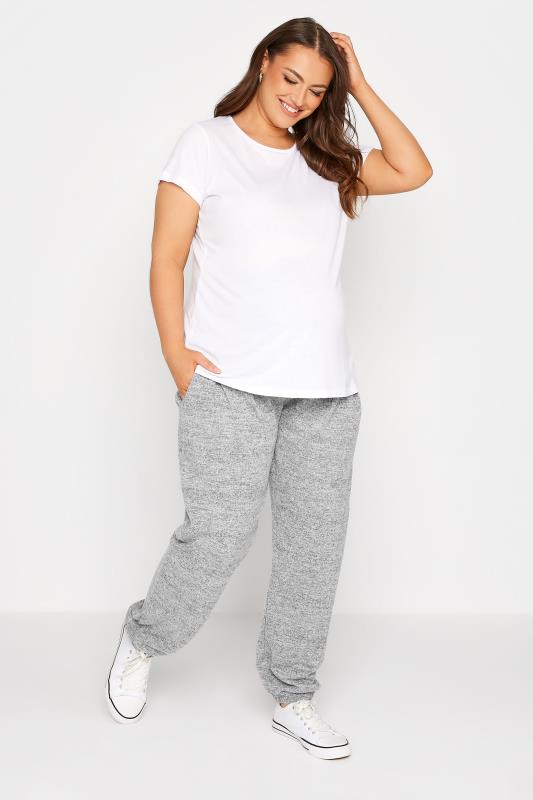 BUMP IT UP MATERNITY Grey Marl Brushed 