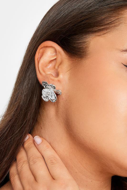 Plus Size  3D Flower Earrings