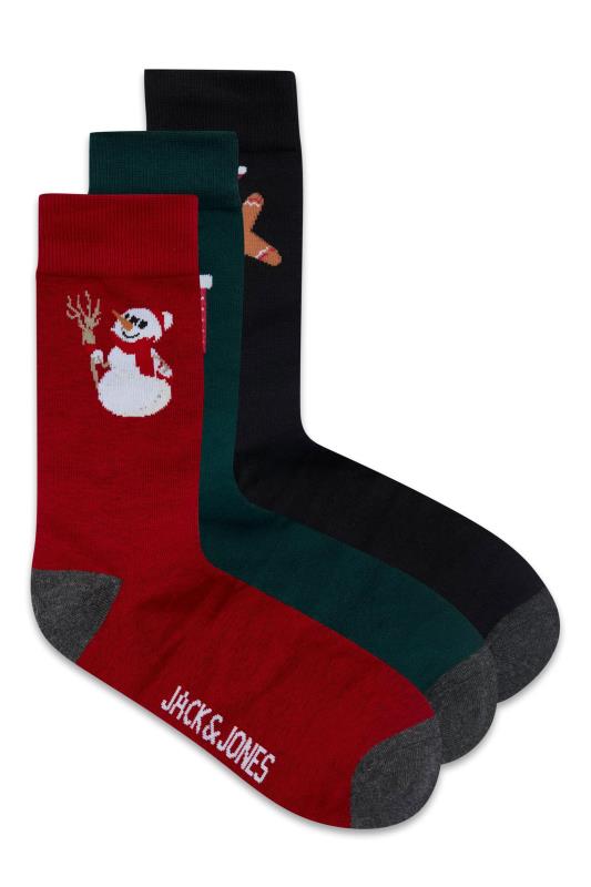 Men's  JACK & JONES Multi Christmas Socks Gift Box