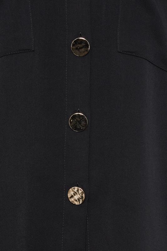 M&Co Black Statement Button Shirt | M&Co 5