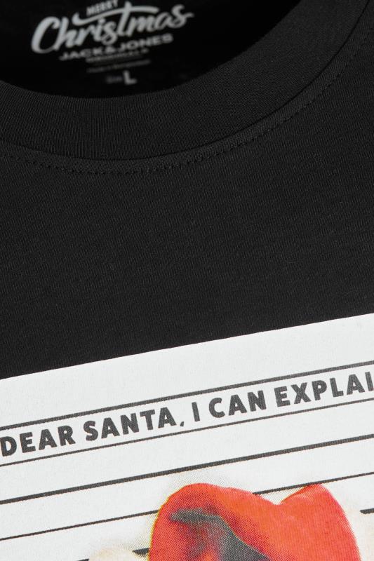 JACK & JONES Black Dog Prison Christmas T-Shirt_D2.jpg
