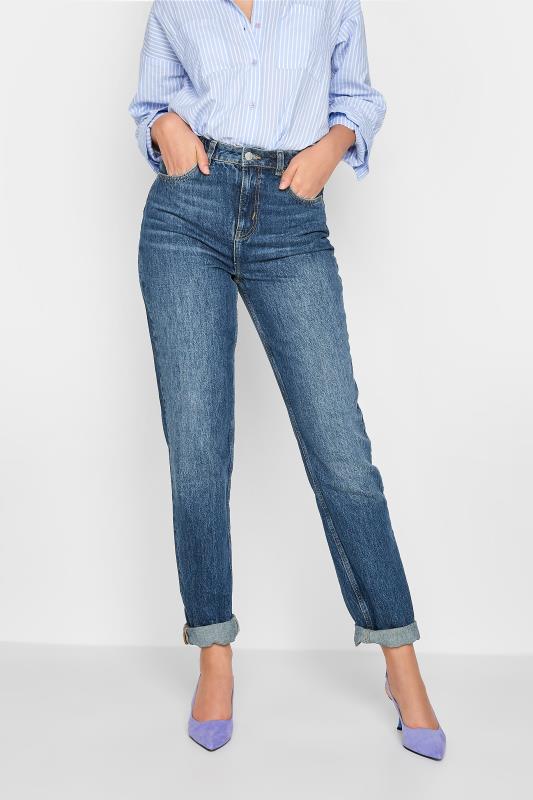 Tall Women's LTS Blue Mom Jeans | Long Tall Sally 1