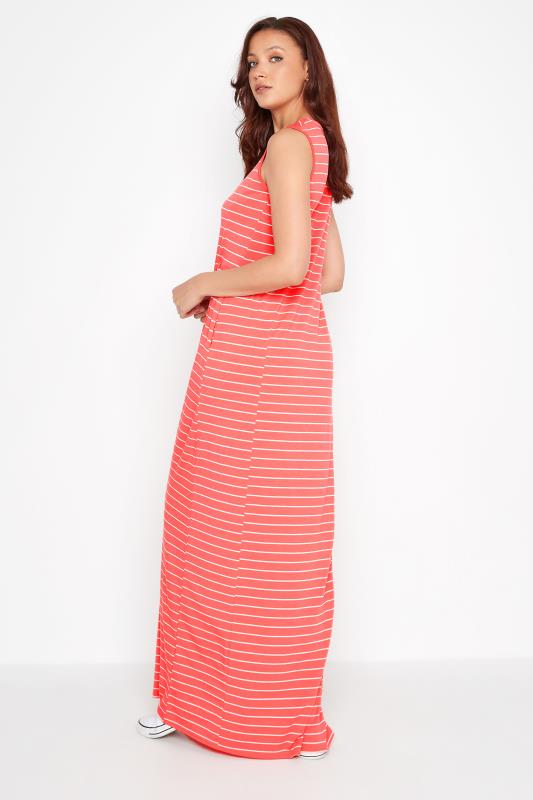 LTS Tall Pink Stripe Maxi Dress 3