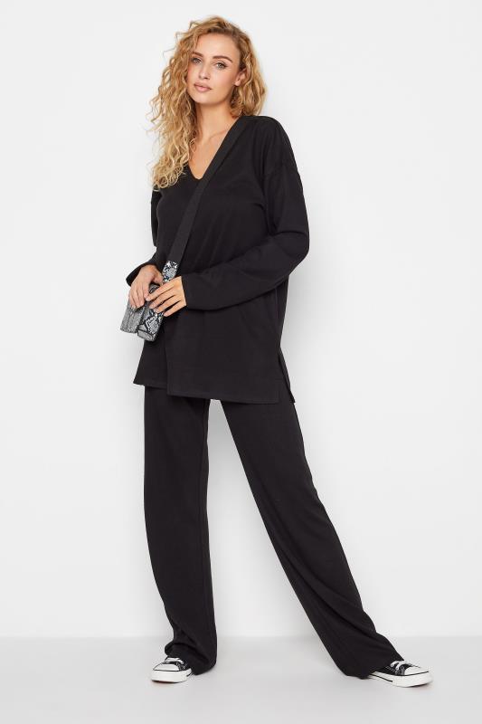 Tall Women's LTS Black Soft Touch Lounge Top | Long Tall Sally 2