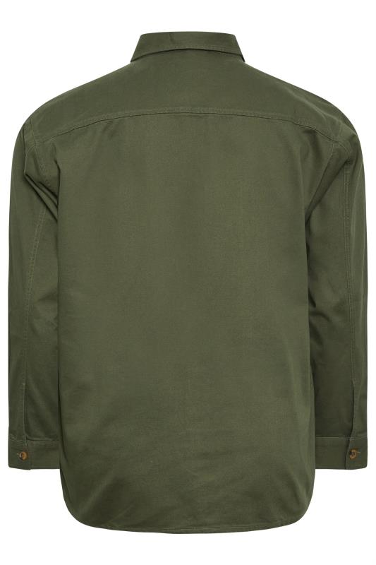 BadRhino Khaki Green Overshirt 4
