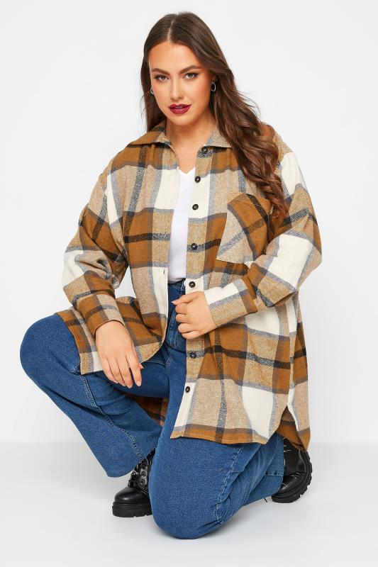 Plus Size Shackets | Checked Shackets | Yours Clothing