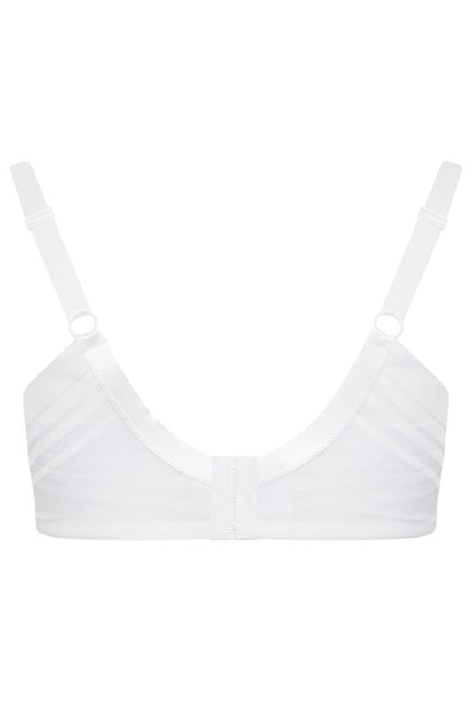 YOURS Plus Size Curve White Padded T-Shirt Bra | Yours Clothing  8