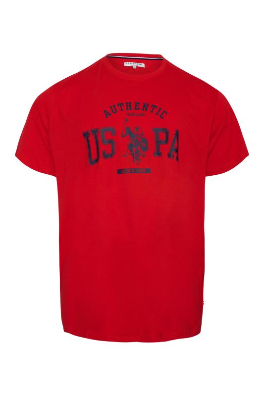 U.S. POLO ASSN. Big & Tall Red Authentic T-Shirt 3