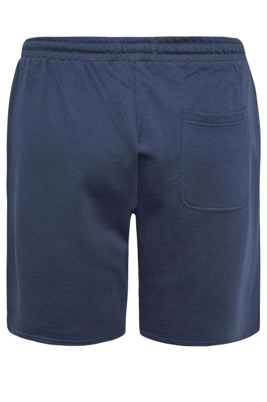 LYLE & SCOTT Navy Blue Sweat Shorts | BadRhino 6